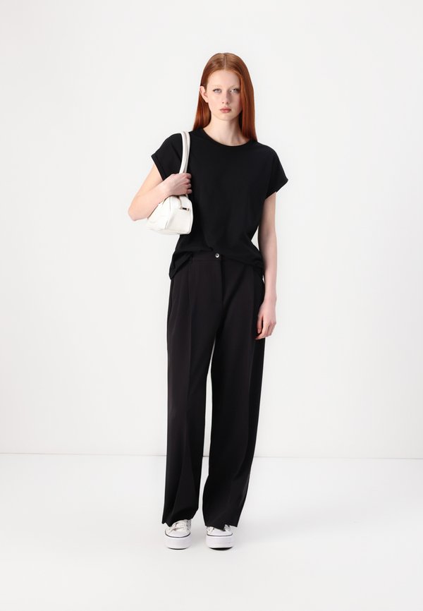 JDYAVA FOLD SLEEVE - Basic T-shirt4