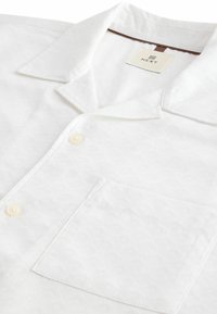 Next SHORT SLEEVE SHIRT- REGULAR FIT - Ing - white diamond jacquard
