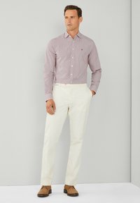 Hackett London ESSENTIAL FINE BENGAL STRIPE - Skjorta - red