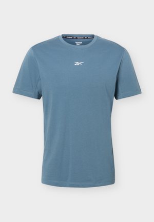 Reebok, ATHLETE - Camiseta básica - midnight tide