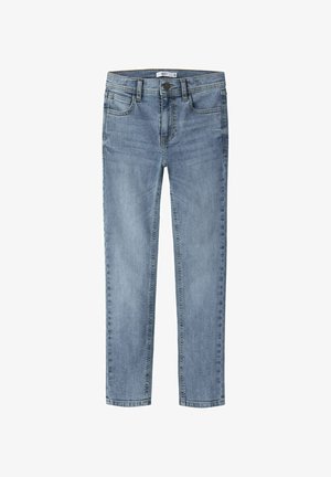 Name it, NKMSILAS SLIM JEANS 8809-MD TB - Slim fit jeans - medium blue denim