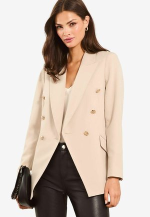 Lipsy DOUBLE BREASTED - REGULAR FIT - Bleiseri - nude pink