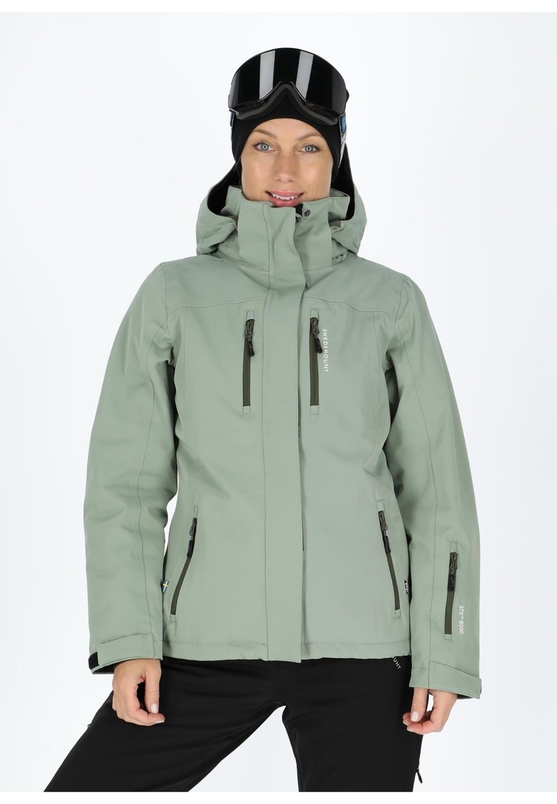 Swedemount CERVINIA - Laskettelutakki - seaweed green dk olive