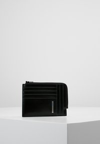 Piquadro SQUARE ZIP WALLET - Wallet - black