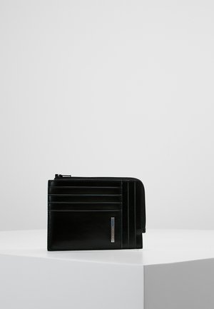 Piquadro SQUARE ZIP WALLET - Portefeuille - black