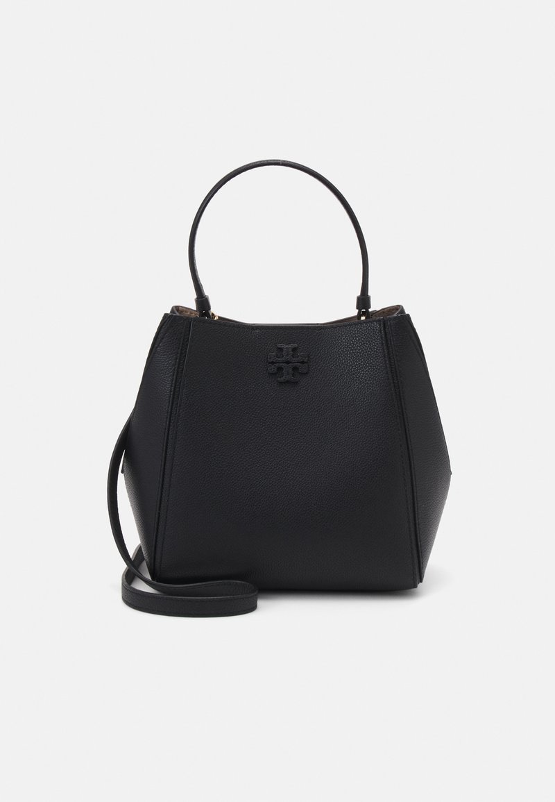 Tory Burch MCGRAW BUCKET BAG - Bolso de mano - black