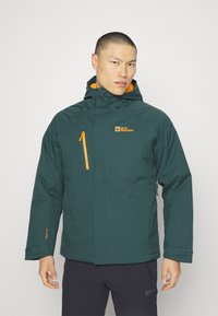 Jack Wolfskin TROPOSPHERE INS JACKET - Giacca invernale - black olive