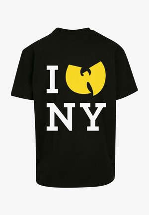 Mister Tee, WU TANG LOVES NY OVERSIZE - Trükipildiga T-särk - black