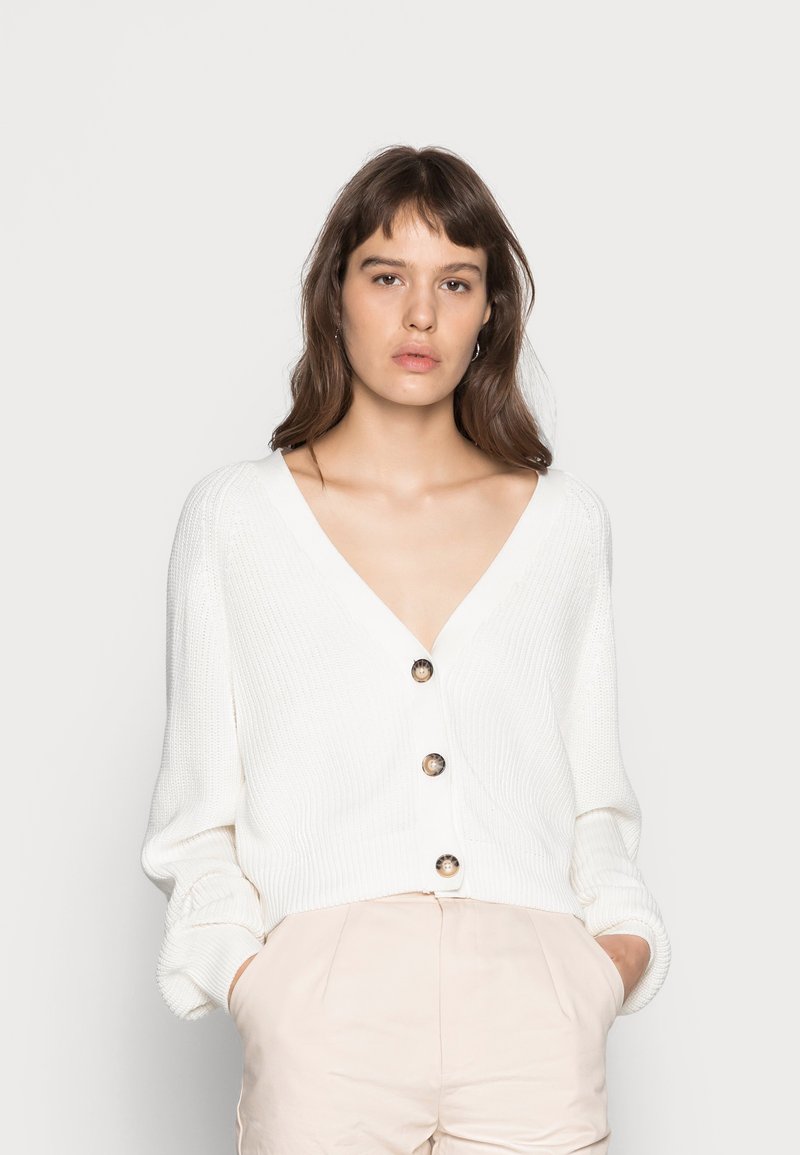 Monki Casaco de malha - white
