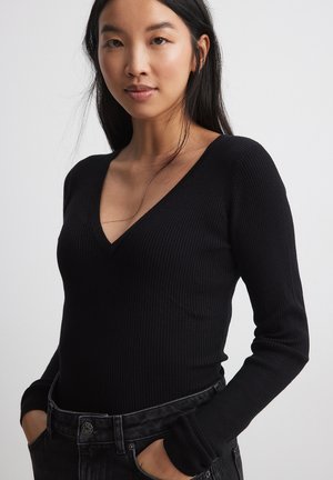 Pullover Morgan 182 - Maille Côtelée Col Zippé Pour Femme, Coupe Ajustée