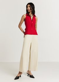 Calliope Stoffhose - tortora chiaro