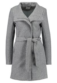 ONLY Abrigo corto - mottled light grey
