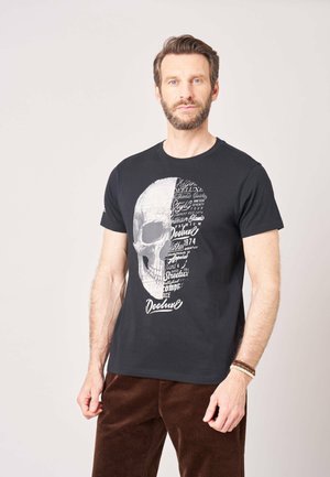 DEELUXE, DEELUXE ORIGINAL T-SHIRT VEGAS - T-shirt print - schwarz