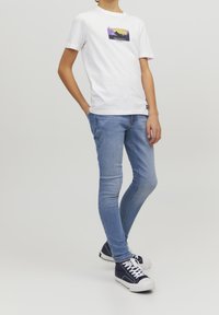 Jack & Jones Junior LIAM ORIGINAL - Skinny džíny - blue denim