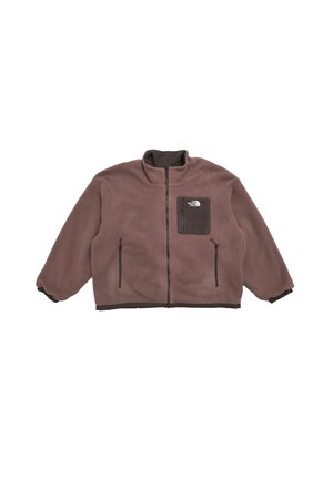 YUMIORI REVERSIBLE - Fleece jacket - brown-latte