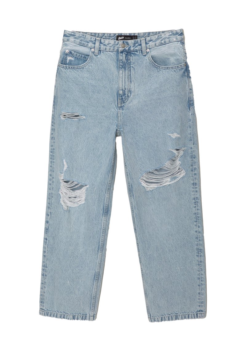 PULL&BEAR Straight leg jeans blauw denim/bluedenim