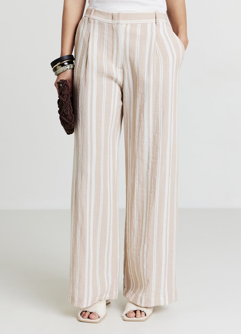 Calliope Stoffhose - var beige medio