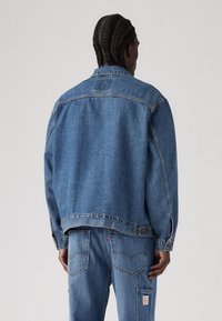 Levi's® Workwear SUNRISE TRUCKER - Spijkerjas - thrift indigo trucker