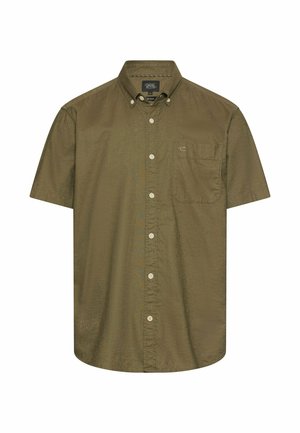 camel active, Hemd - deep olive