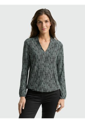 MIT MUSTER - Longsleeve - irregular moss graphic design