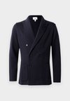 MAN KNIT JACKET - Veste de costume - dark blue