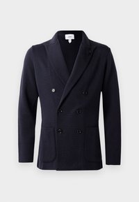 MAN KNIT JACKET - Sacou - dark blue