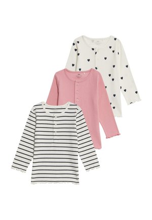 3PK  - Långärmad tröja - pink mix