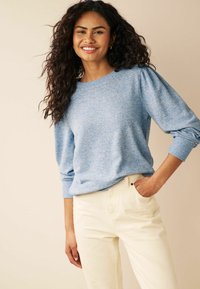 Next COSY LIGHTWEIGHT SOFT TOUCH SLEEVE DETAIL  - Džemper - neutral spacedye