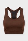 ICONIC BRA - Спортен сутиен с висока поддръжка - dark brown