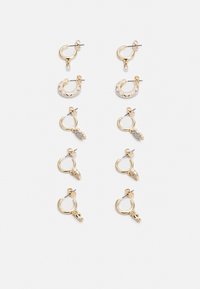PCNOLIA EARRINGS 5 PACK - Brincos - gold-coloured