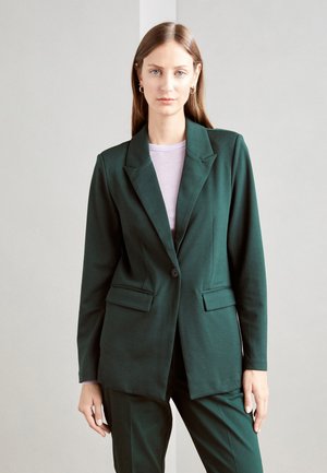 LONG BLAZER - Short coat - scarab