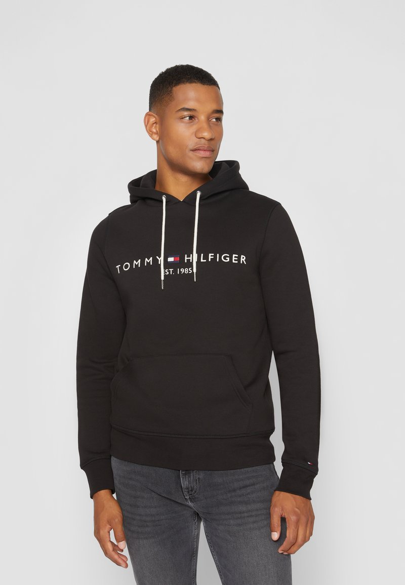 Tommy Hilfiger LOGO HOODY Hoodie black Zalando.ie