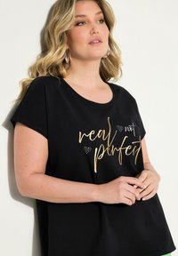 MIAMODA Triko s potiskem - black