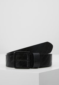 Urban Classics - ALLOVER LOGO BELT - Gürtel - black Thumbnail-Bild 1