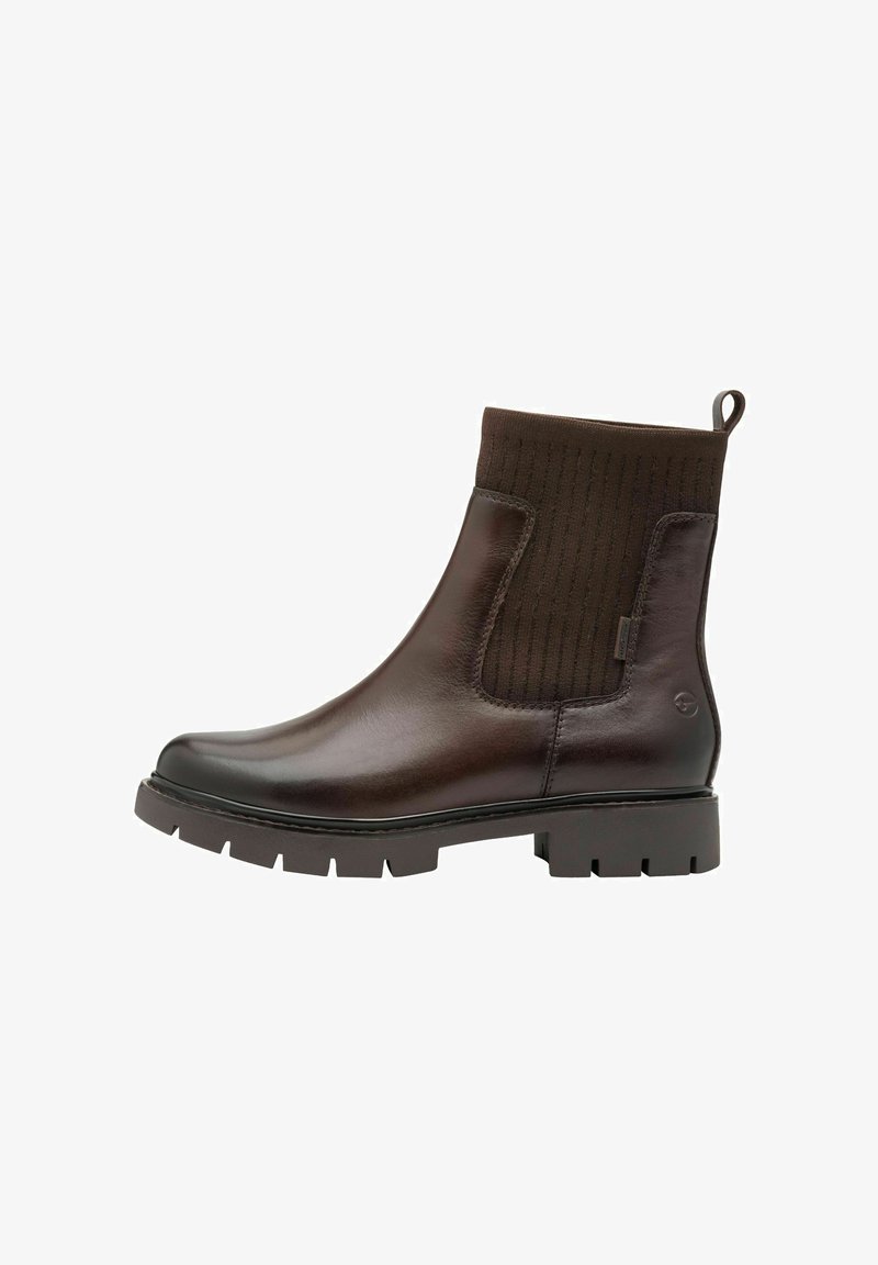 Tamaris CHELSEA - Plateaustiefelette - mocca