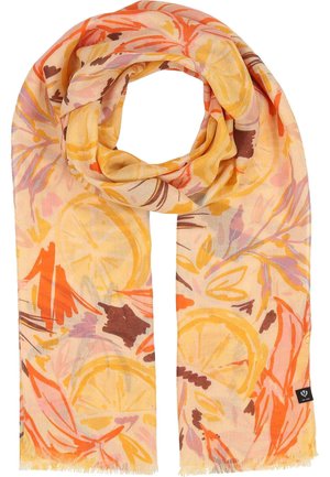 TROPICAL FLORAL  STOLA - Scarf - banana shake