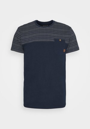 FOSTER - T-shirt imprimé - navy