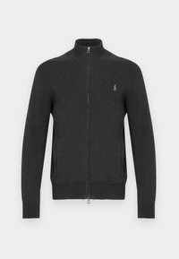 SWEATER FULL ZIP - Kardiganas - dark granite heather