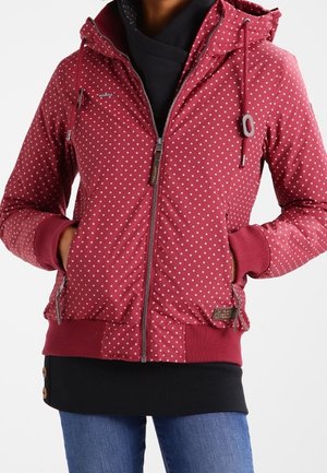 Chaqueta de entretiempo - bordeaux