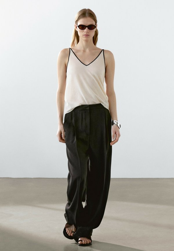 STRAPPY CAMISOLE - Top - beige2