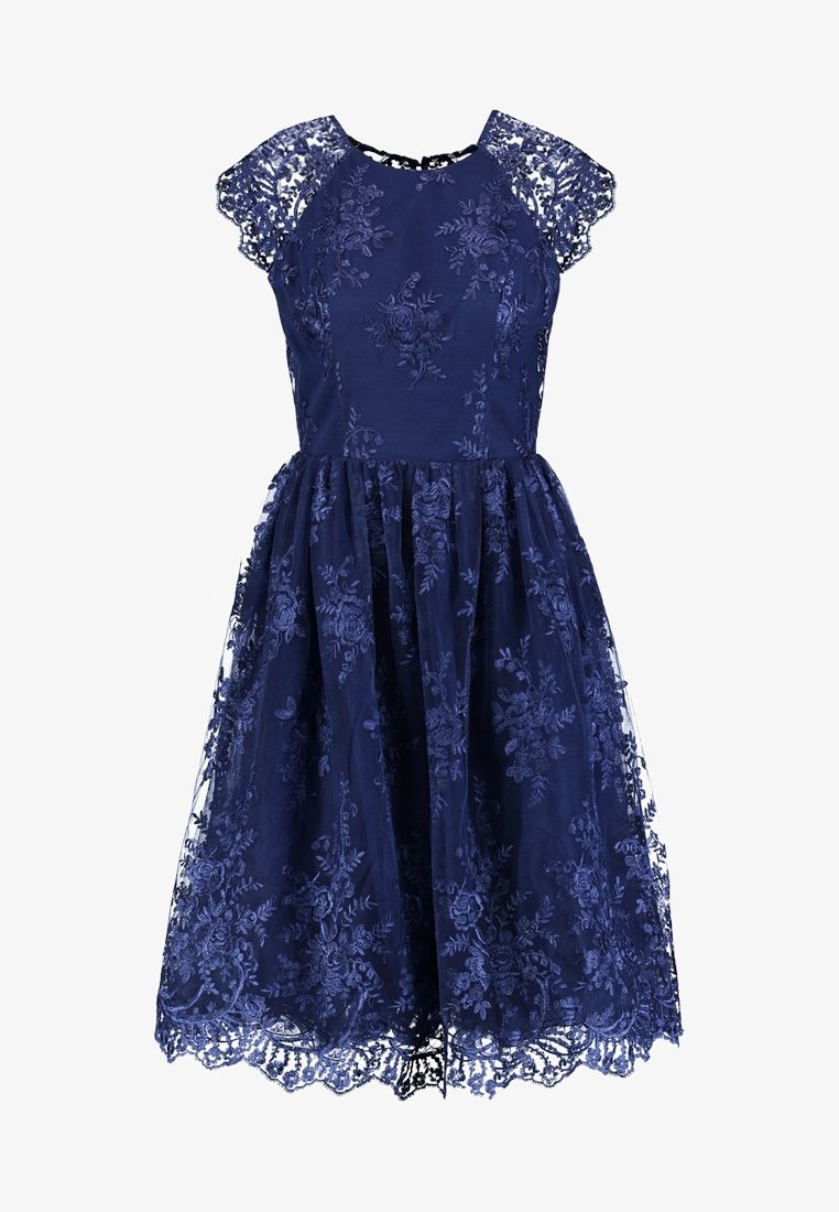Chi Chi London Cocktail dress / Party dress - dark blue - (Pre-owned) - Zalando.ie Chi Chi London Cocktail dress / Party dress - dark blue - (Pre-owned) - Zalando.ie