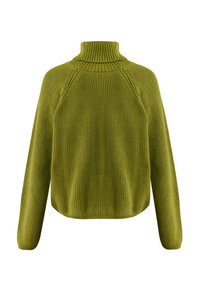Mexx WITH ROLL NECK - Strickpullover - ochre green