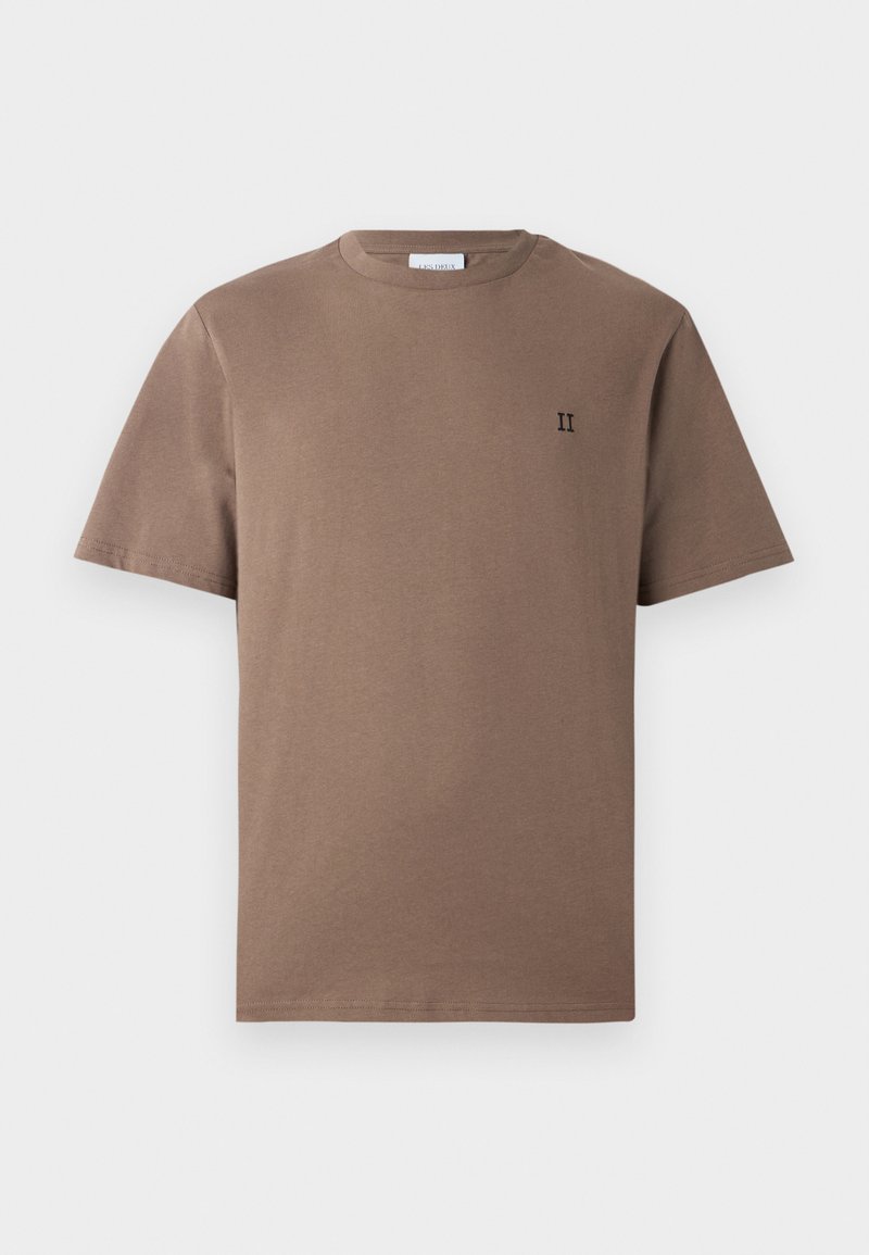 Les Deux T-shirt basic lichtbruin