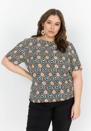 WA-FANNI 2 - T-shirts print - c black combi