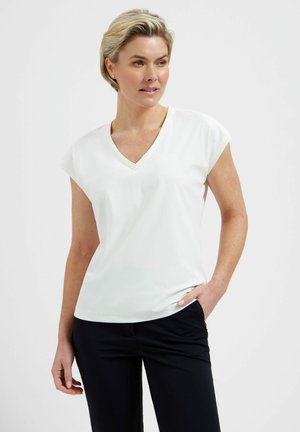 MIRA - T-shirt basic - white