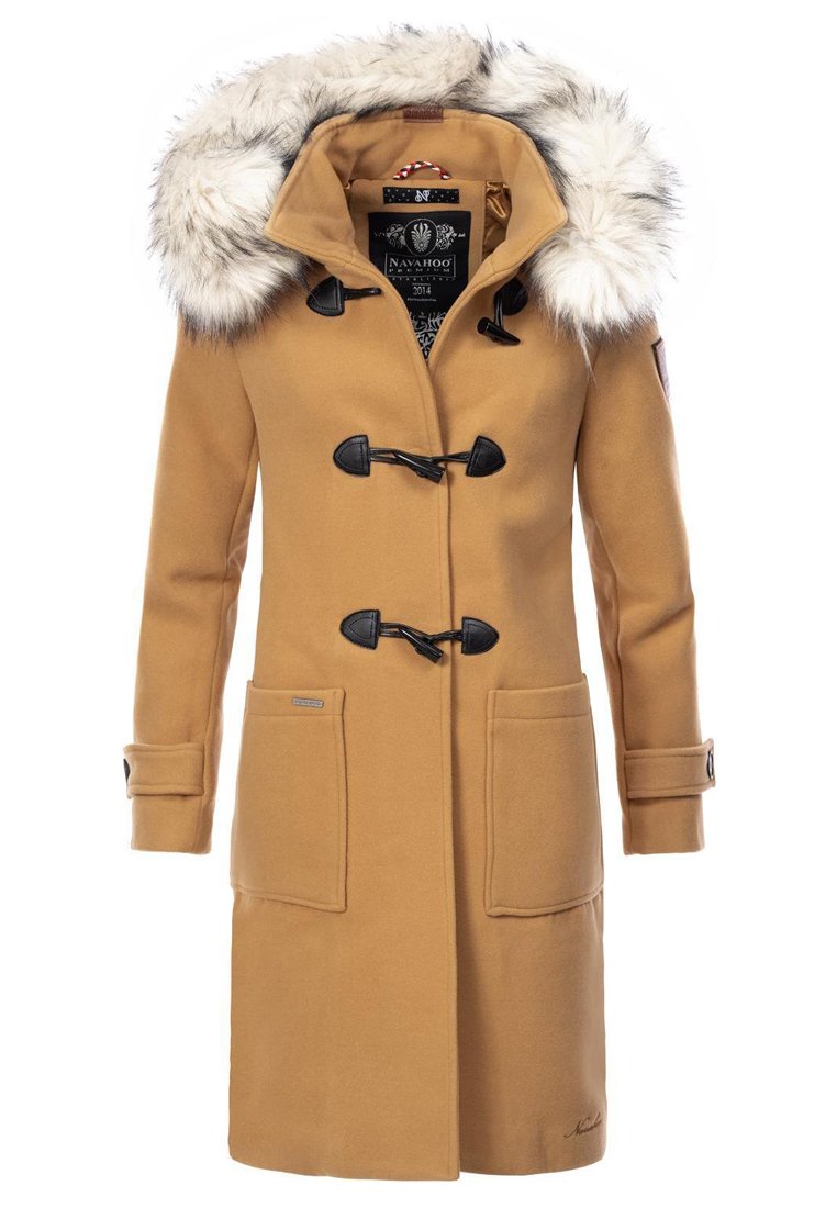 Navahoo OKSANA - Vinterkåpe / -frakk - brown