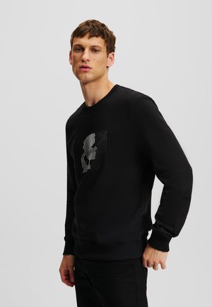 KARL LAGERFELD OPTICAL ILLUSION - Sweater - black