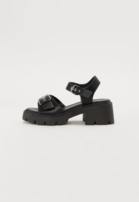 Sandalias con plataforma - black