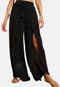 Love & Roses FIT-TROUSERS PETITE - Auduma bikses - black