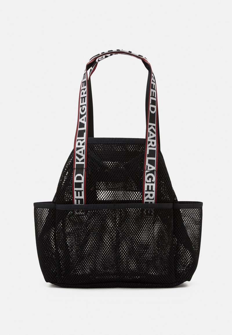 KARL LAGERFELD ESSENTIAL BEACH TOTE Bolso shopping black/negro